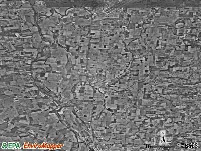Zip code 43103 satellite photo by USGS
