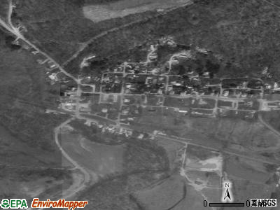 Zip code 43111 satellite photo by USGS