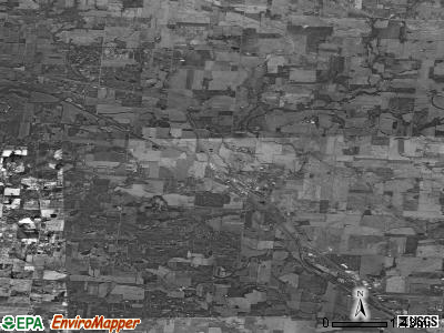 Zip code 43112 satellite photo by USGS