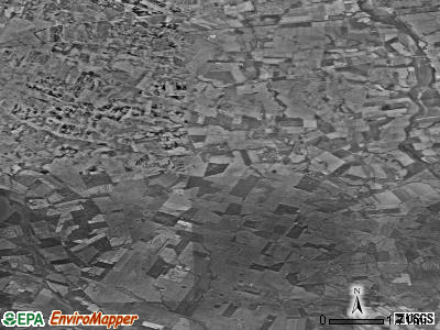 Zip code 43115 satellite photo by USGS