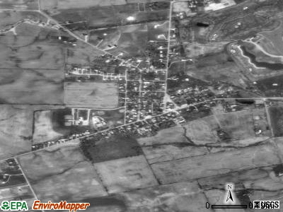 Zip code 43116 satellite photo by USGS