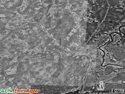 Zip code 05033 satellite photo by USGS