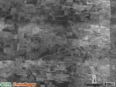 Zip code 43128 satellite photo by USGS