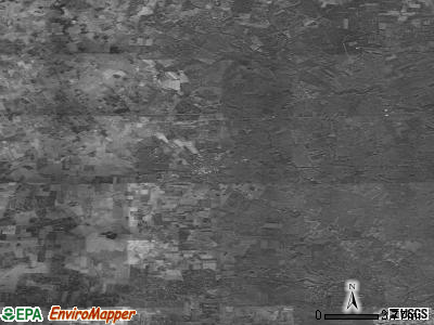 Zip code 43140 satellite photo by USGS