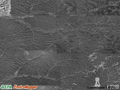 Zip code 43152 satellite photo by USGS
