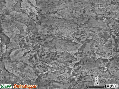 Zip code 05035 satellite photo by USGS