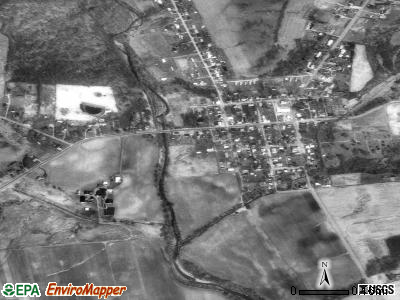 Zip code 43156 satellite photo by USGS