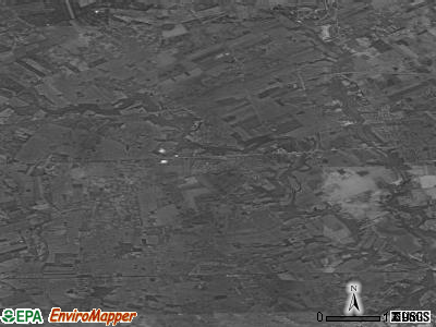 Zip code 43162 satellite photo by USGS