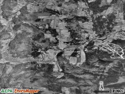 Zip code 05037 satellite photo by USGS