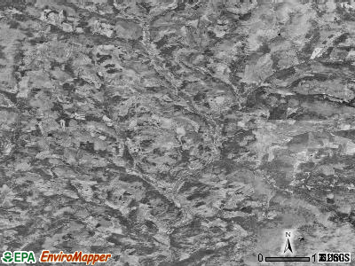Zip code 05038 satellite photo by USGS