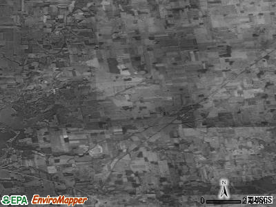 Zip code 43310 satellite photo by USGS