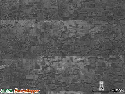 Zip code 43314 satellite photo by USGS