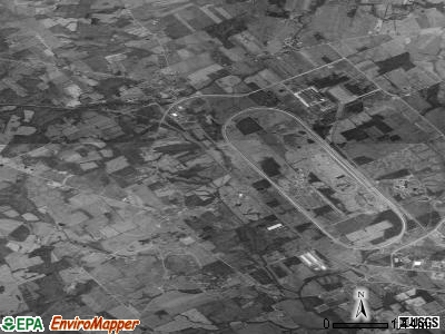 Zip code 43319 satellite photo by USGS