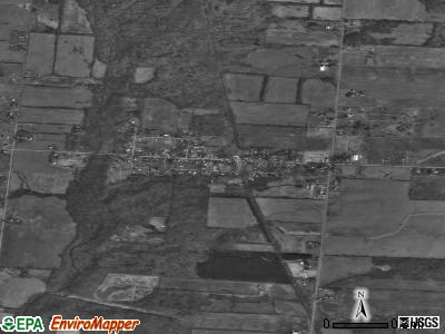 Zip code 43321 satellite photo by USGS