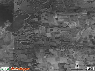 Zip code 43324 satellite photo by USGS