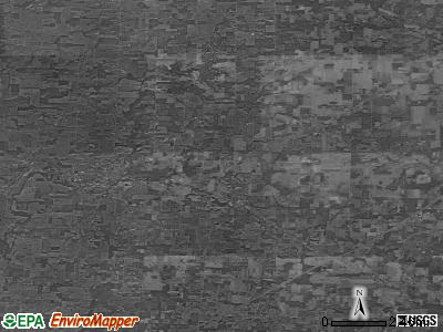 Zip code 43338 satellite photo by USGS