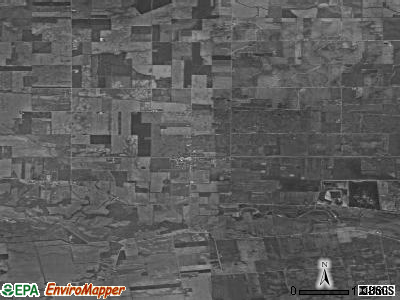 Zip code 43341 satellite photo by USGS