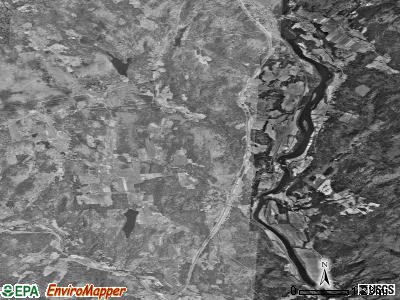 Zip code 05042 satellite photo by USGS
