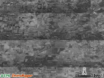 Zip code 43357 satellite photo by USGS