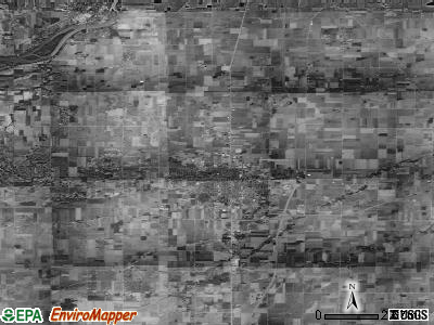Zip code 43402 satellite photo by USGS