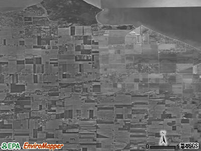 Zip code 43412 satellite photo by USGS