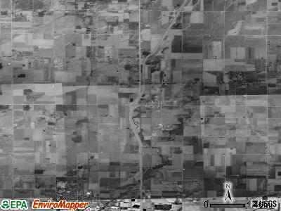 Zip code 43413 satellite photo by USGS
