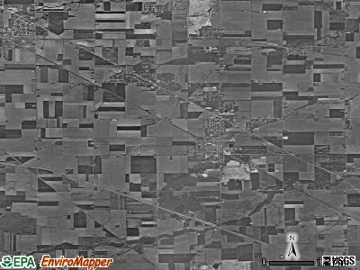 Zip code 43430 satellite photo by USGS