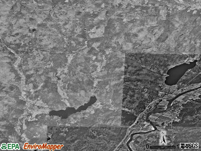 Zip code 05045 satellite photo by USGS