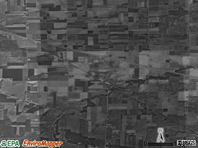 Zip code 43442 satellite photo by USGS