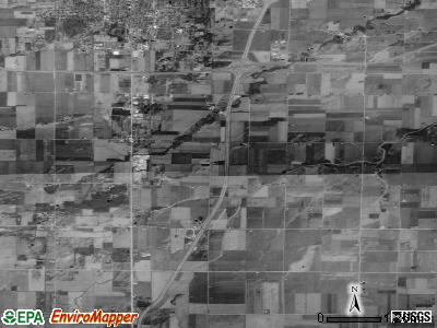 Zip code 43451 satellite photo by USGS
