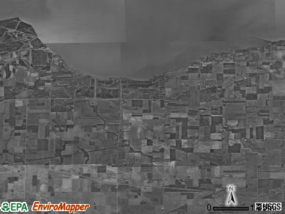 Zip code 43464 satellite photo by USGS