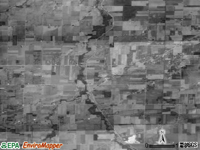 Zip code 43466 satellite photo by USGS