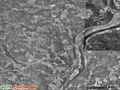 Zip code 05048 satellite photo by USGS