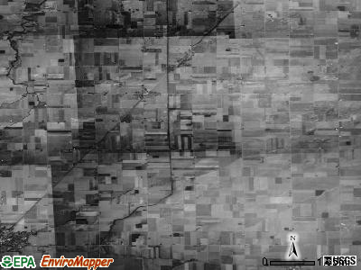 Zip code 43511 satellite photo by USGS