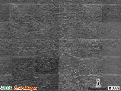 Zip code 43512 satellite photo by USGS