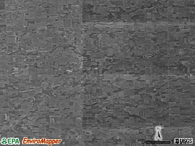 Zip code 43517 satellite photo by USGS