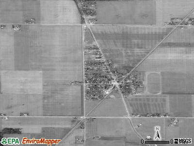 Zip code 43525 satellite photo by USGS