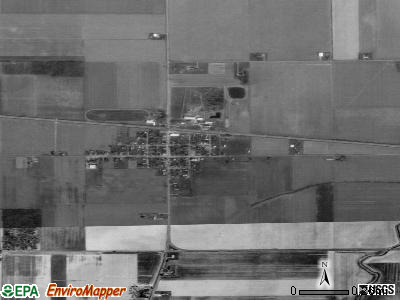 Zip code 43529 satellite photo by USGS