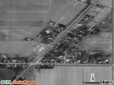 Zip code 43541 satellite photo by USGS
