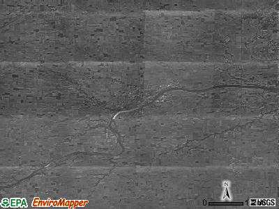 Zip code 43548 satellite photo by USGS