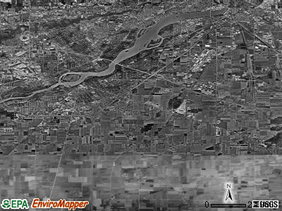 Zip code 43551 satellite photo by USGS