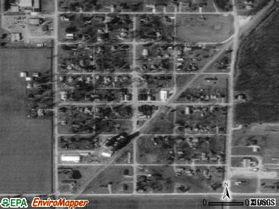 Zip code 43565 satellite photo by USGS