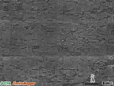 Zip code 43570 satellite photo by USGS