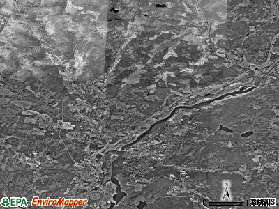 Zip code 05055 satellite photo by USGS