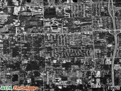 Zip code 43617 satellite photo by USGS