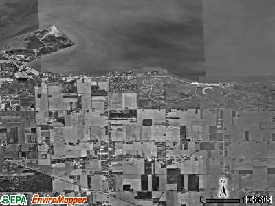 Zip code 43618 satellite photo by USGS