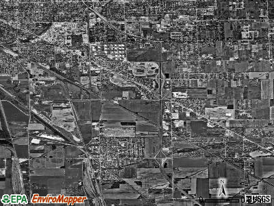 Zip code 43619 satellite photo by USGS