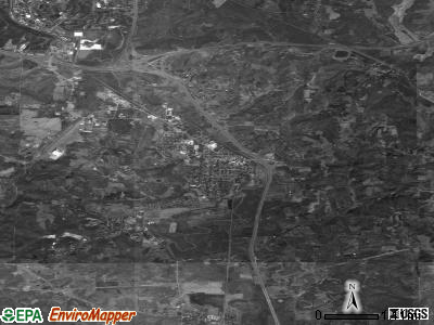 Zip code 43723 satellite photo by USGS