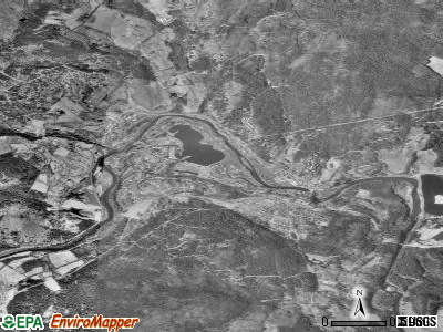 Zip code 05059 satellite photo by USGS