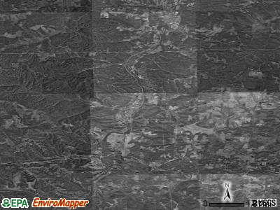 Zip code 43731 satellite photo by USGS